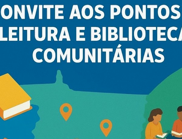 Convite aos Pontos de Leitura e Bibliotecas Comunitárias de Mato Grosso